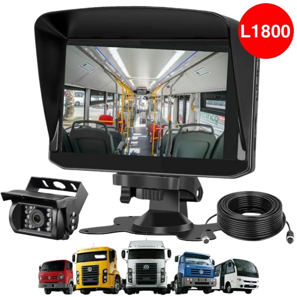 Cámara Para Autobús y Vehículos Pesados con Visión Nocturna Infrarroja