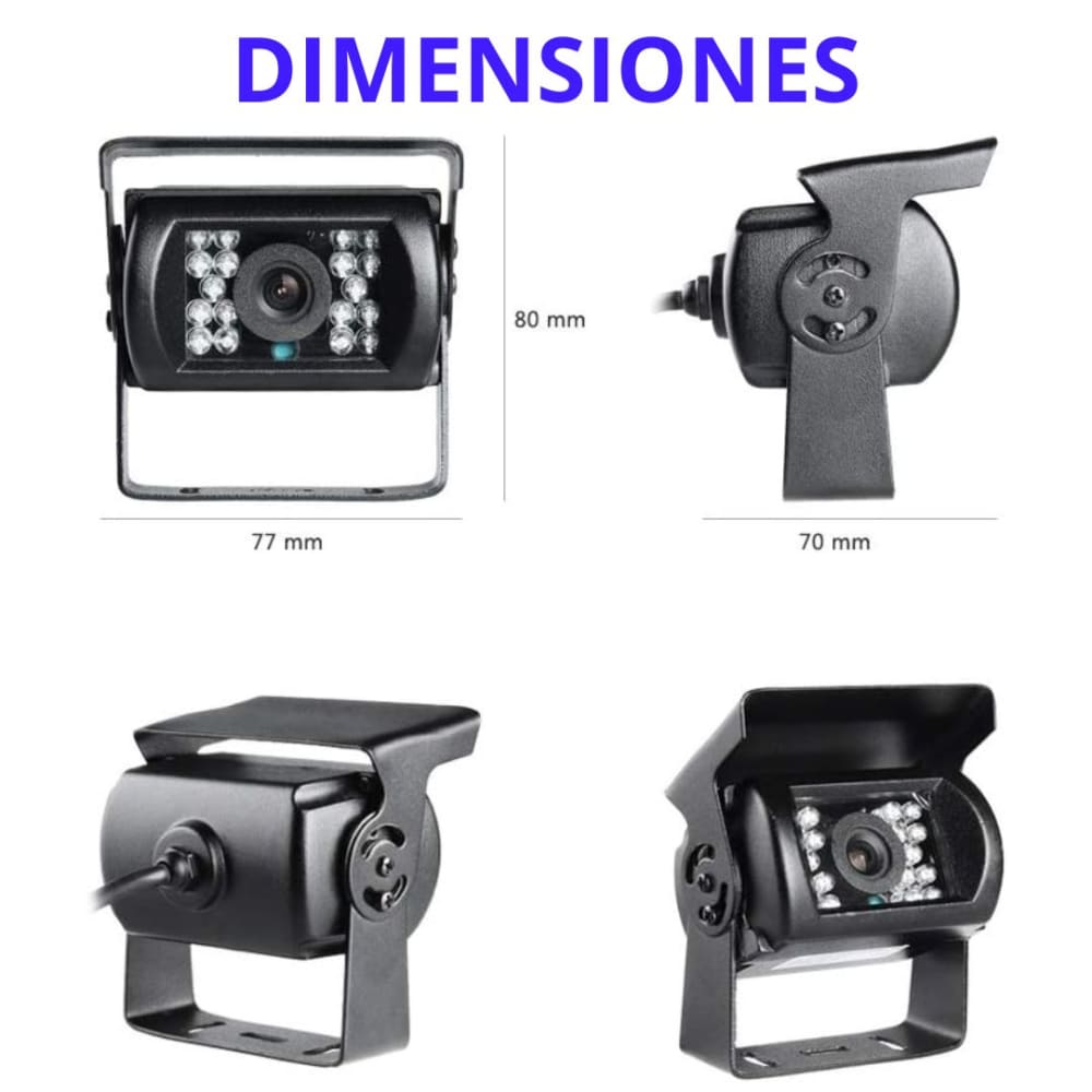 Cámara Para Autobús y Vehículos Pesados con Visión Nocturna Infrarroja