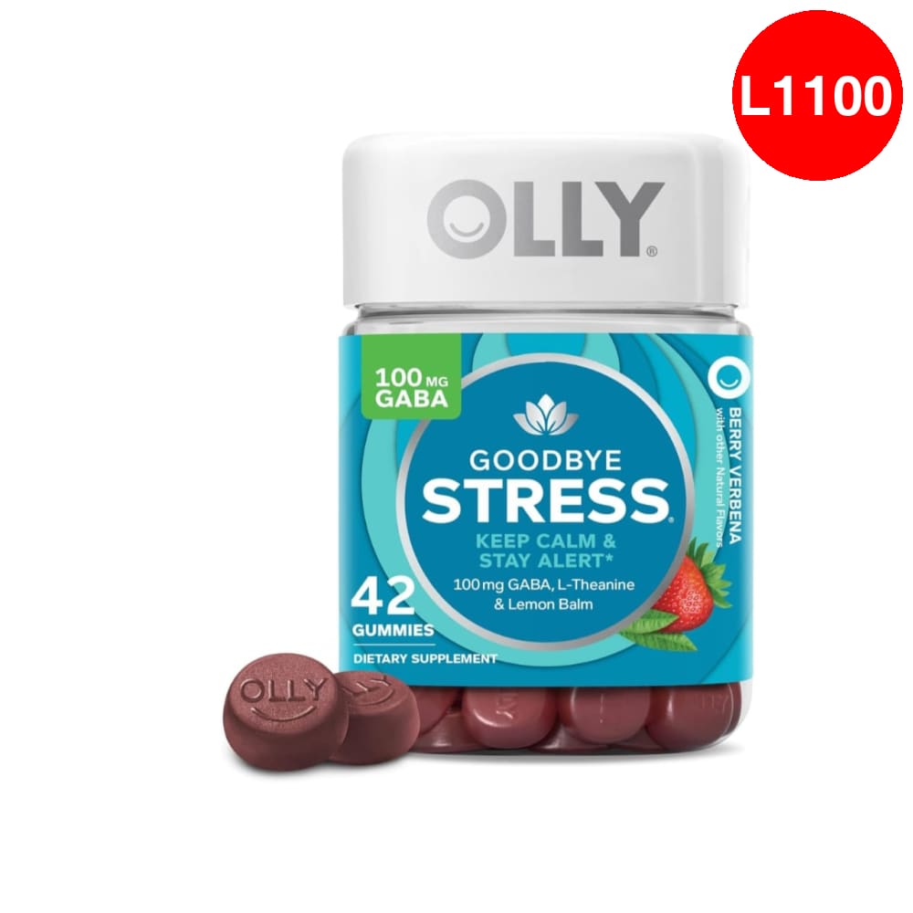 ADIÓS STRESS EN GOMITAS L-Theanine