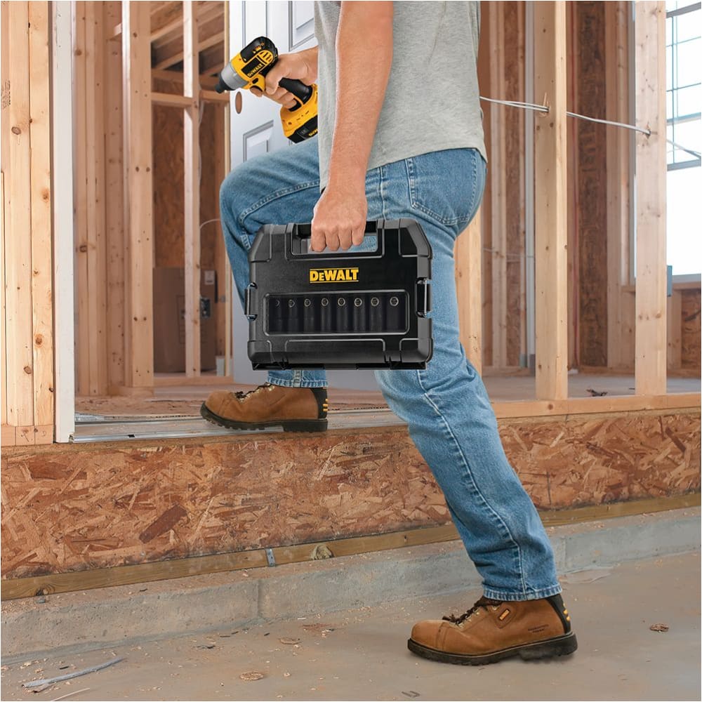 Juego de cubos de alto Impacto de 1/2" de 10 Piezas