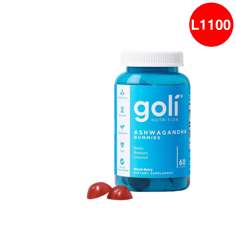 Gomitas Ashwagandha KSM-66 reduce el estrés relaja y favorece la calidad del sueño