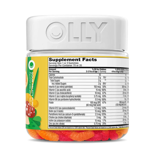 Multivitaminas para niños en Gomitas de Gusanitos (Vitaminas A C D E B Zinc)