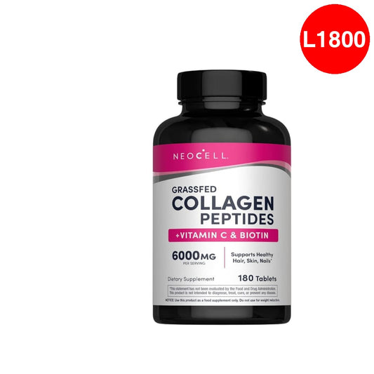 Super Collagen con vitamina C y biotina, suplemento para piel, cabello y uñas, incluye antioxidantes