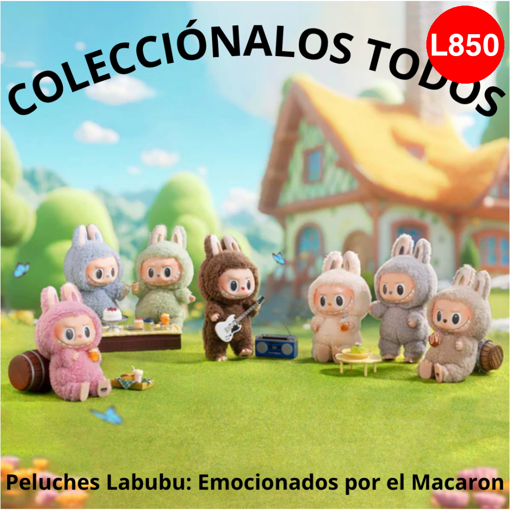 LABUBU: SERIE EMOCIONADOS POR EL MACARON