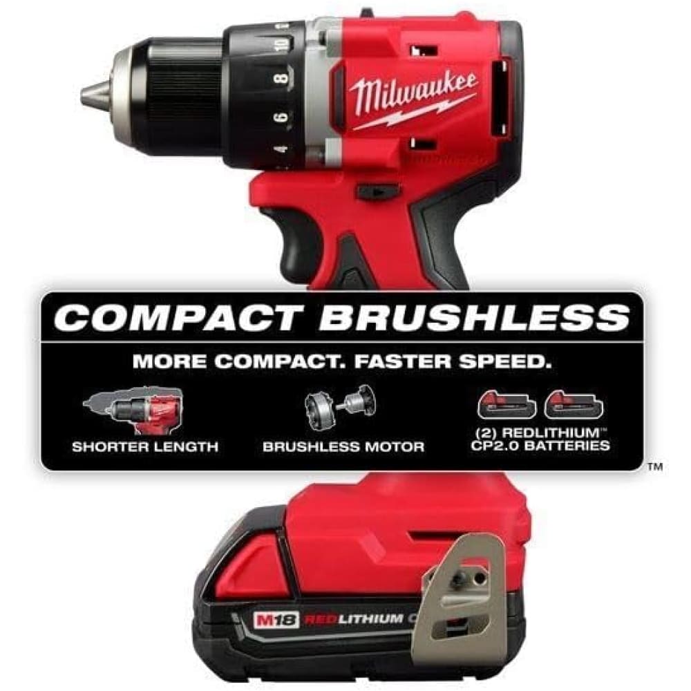 Taladro Inalámbrico Milwaukee 3601-22CT