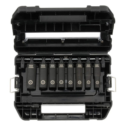 Juego de cubos de alto Impacto de 1/2" de 10 Piezas