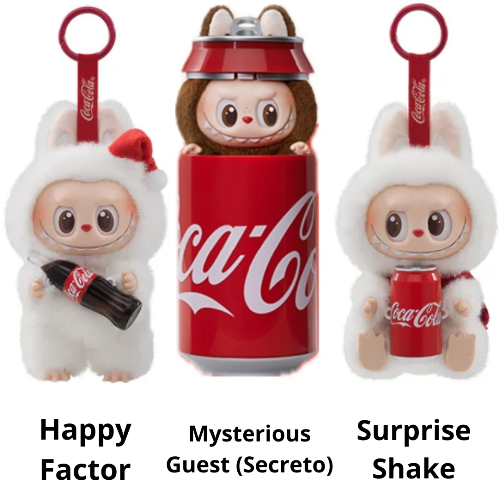 LABUBU: SERIE INVERNAL (COCA-COLA)