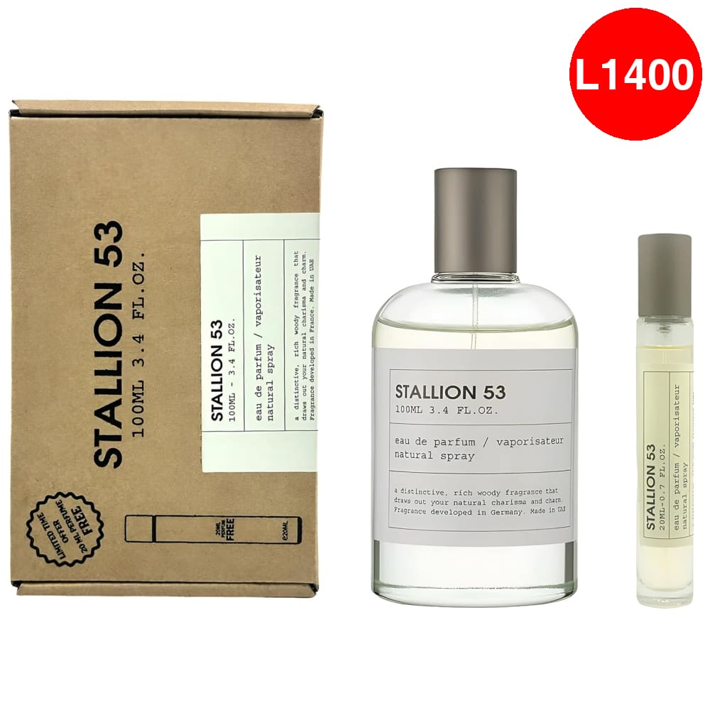 Perfume De Hombre Stallion 53 Eau De Parfum de 100Ml