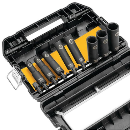 Juego de cubos de alto Impacto de 1/2" de 10 Piezas