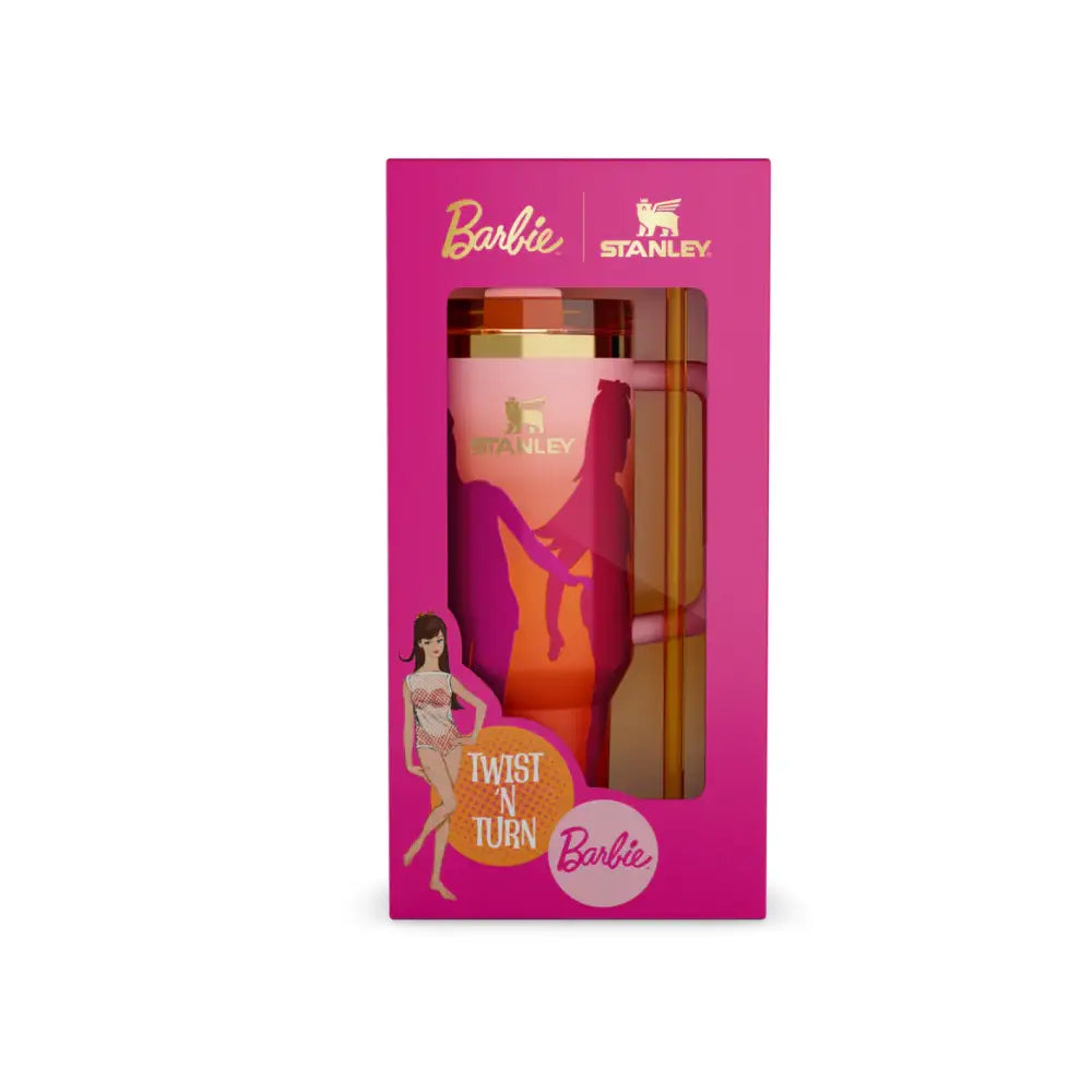 Taza coleccionable Stanley BARBIE de Acero inoxidable - 1.2 Litros (ROSADO)