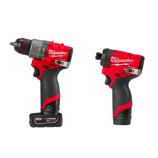 Kit de 2 Taladros Milwakee (Destornillador y de Impacto) 3497-22