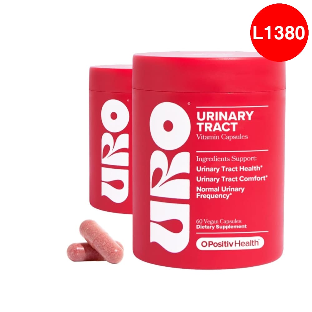 Capsulas URO para la salud urinaria femenina (menstruación y menopausia)