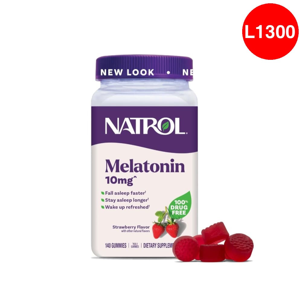 Gomitas de Melatonina para dormir de adultos sabor fresa