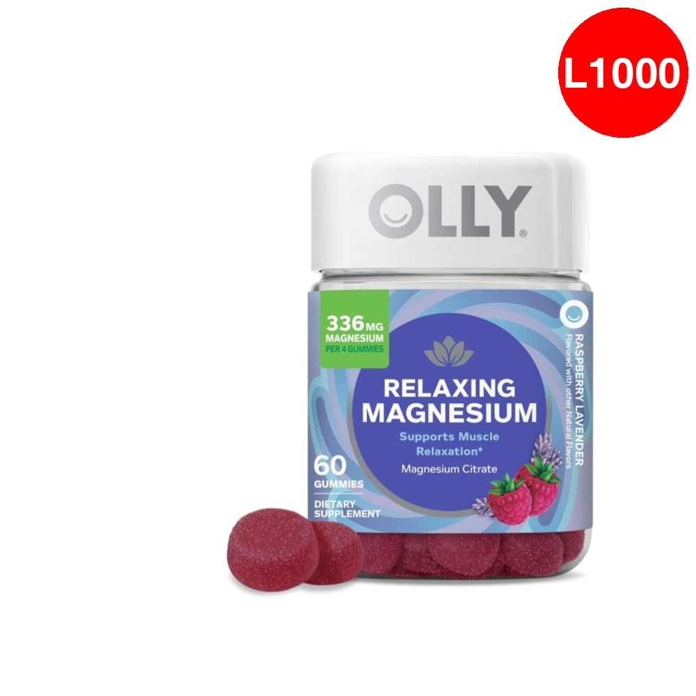 Gomitas relajantes de magnesio OLLY