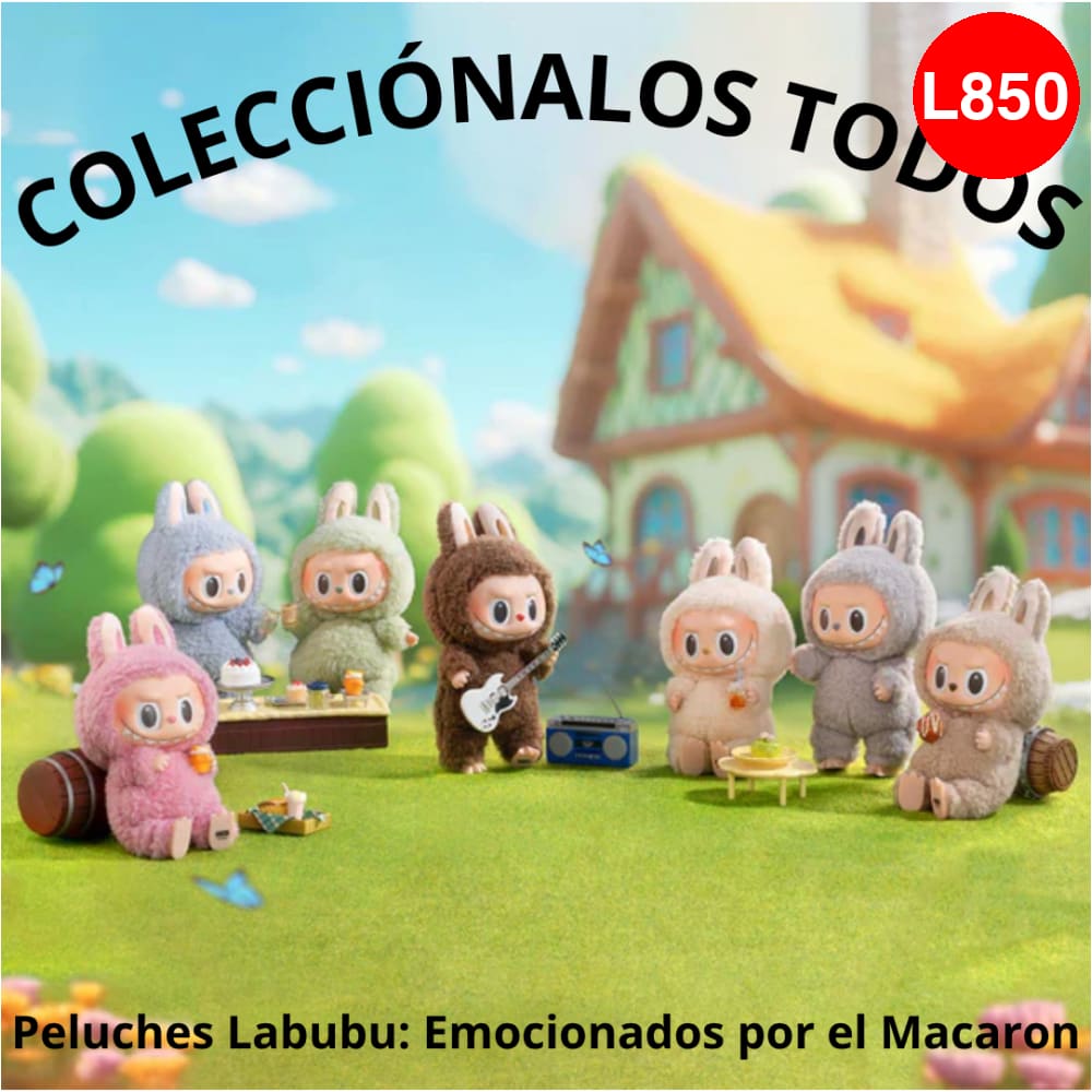 LABUBU: SERIE EMOCIONADOS POR EL MACARON