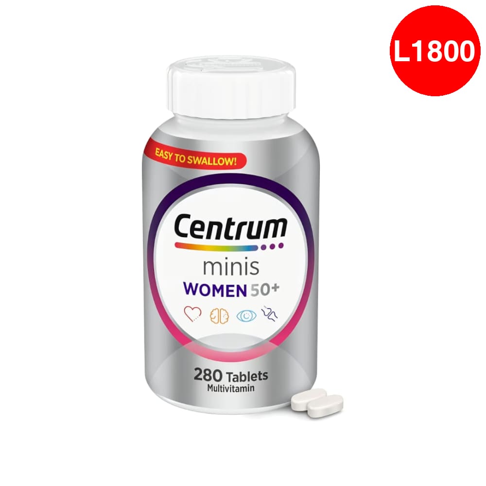 Multivitaminas Centrum Minis Platinun Para Mujeres Mayores De 50 Años