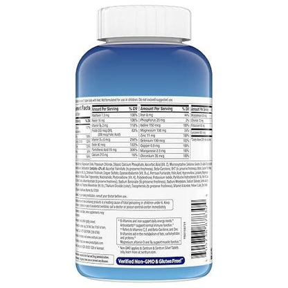 Multivitaminas Para Hombres con Vitamina D3 B12 B6 Biotina Selenio y Antioxidantes