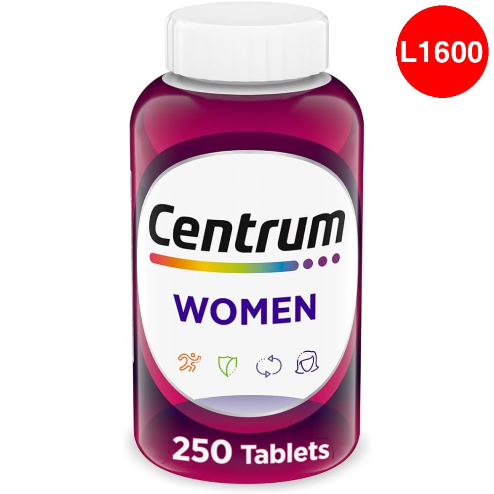 Multivitaminas para Mujer - Centrum 250 tabletas
