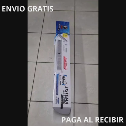 BARRA DE SONIDO HF AUDIO HF-BAR10BK 35" – 10 BOCINAS – 1600W – BLUETOOTH – IMPERMEABLE