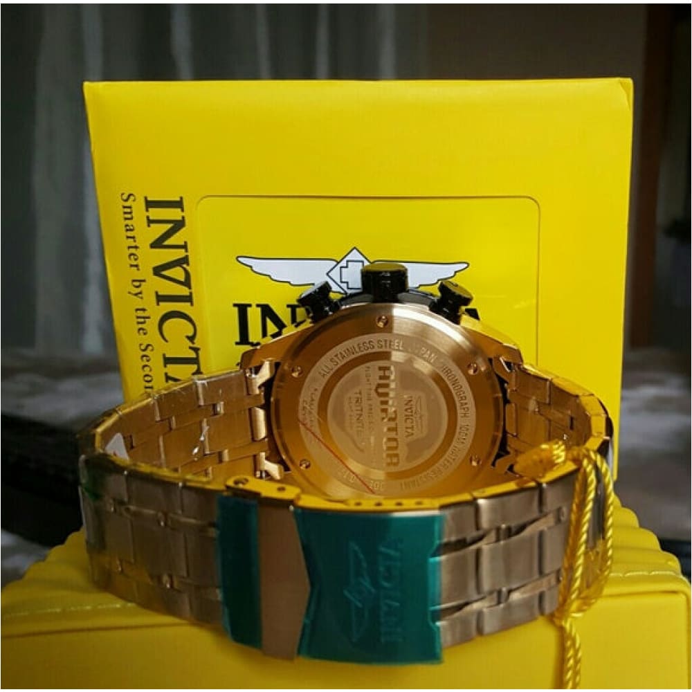 Reloj Invicta Aviator Gold de 40mm Modelo 17206