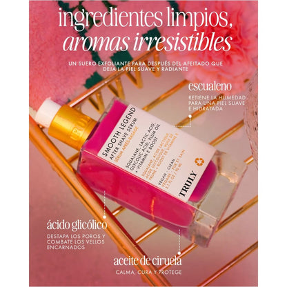 Serum Smooth Legend Blanquea tu piel La Suaviza Hidrata y Previene Vellos Encarnados