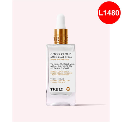 Serum Truly para despues del Afeitado Coco Cloud – Calma Hidrata y Revitaliza la Piel