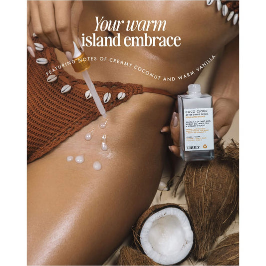 Serum Truly para despues del Afeitado Coco Cloud – Calma Hidrata y Revitaliza la Piel