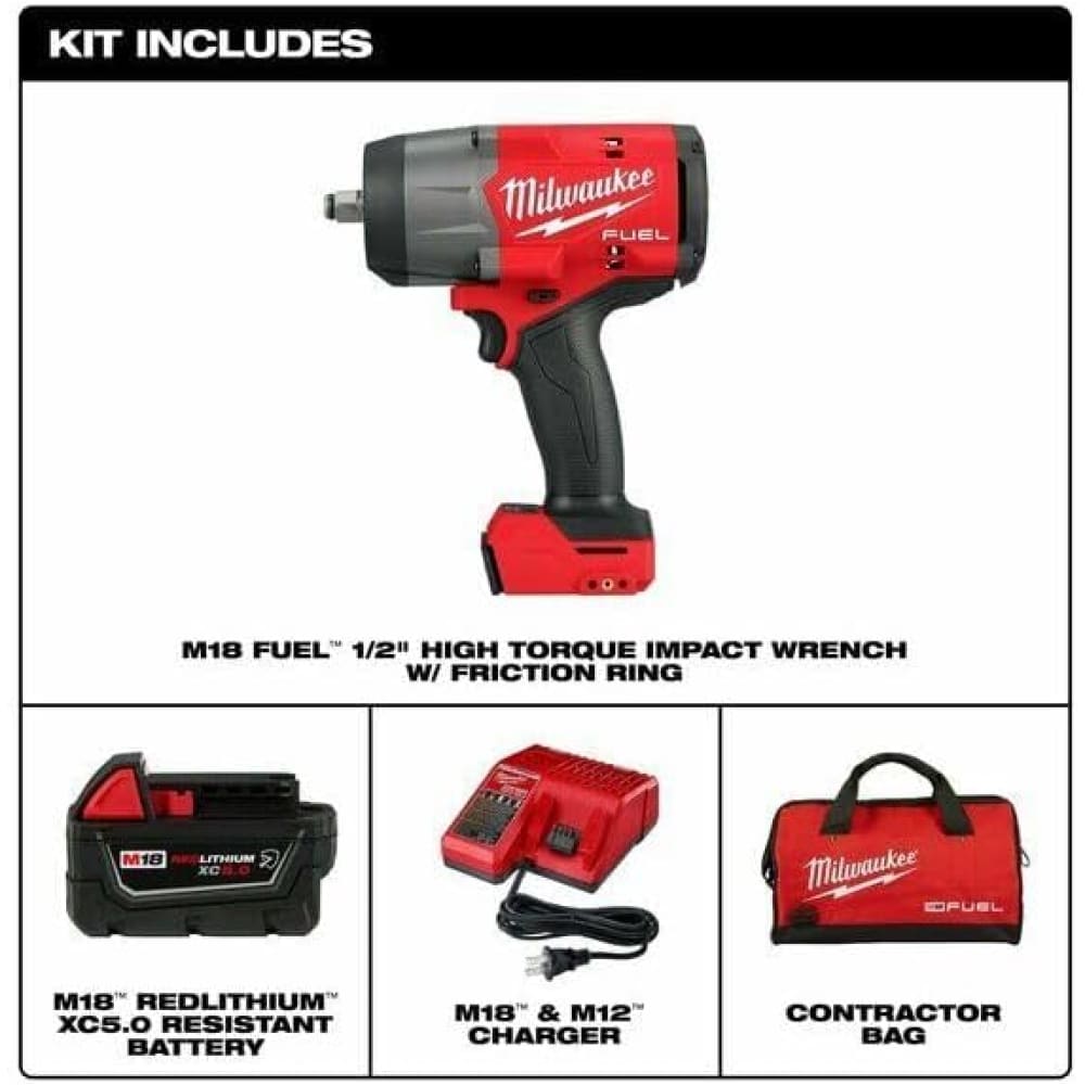 Taladro Inalámbrico de torque de alto impacto Milwaukee 2967-21B