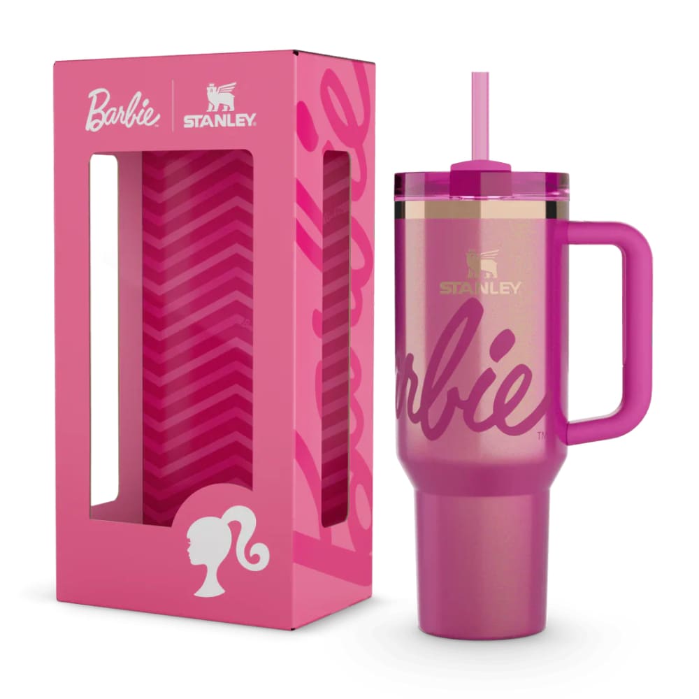 Taza coleccionable Stanley BARBIE de Acero inoxidable - 1.2 Litros (ROSADO 2)