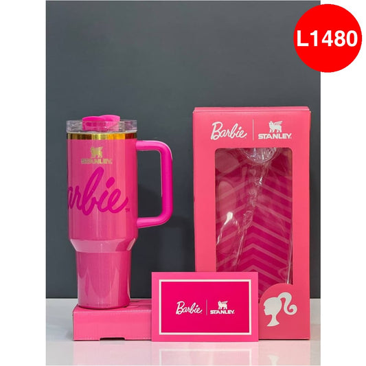 Taza coleccionable Stanley BARBIE de Acero inoxidable - 1.2 Litros (ROSADO 2)