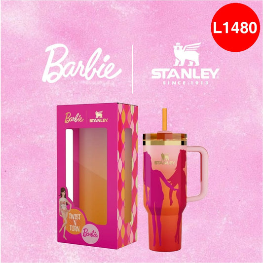 Taza coleccionable Stanley BARBIE de Acero inoxidable - 1.2 Litros (ROSADO)