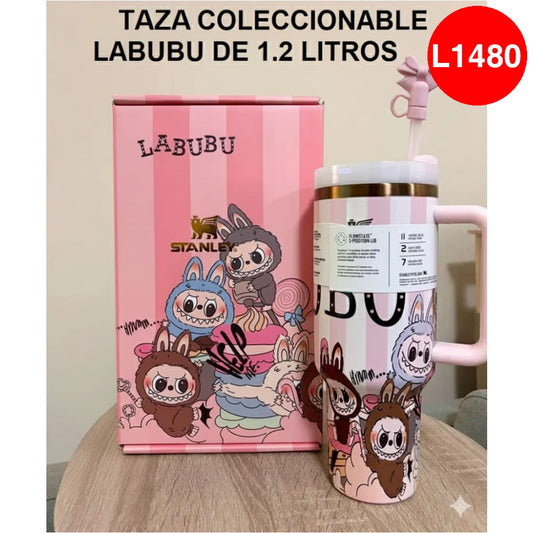 Taza coleccionable Stanley LABUBU de Acero inoxidable - 1.2 Litros (Modelo 2)