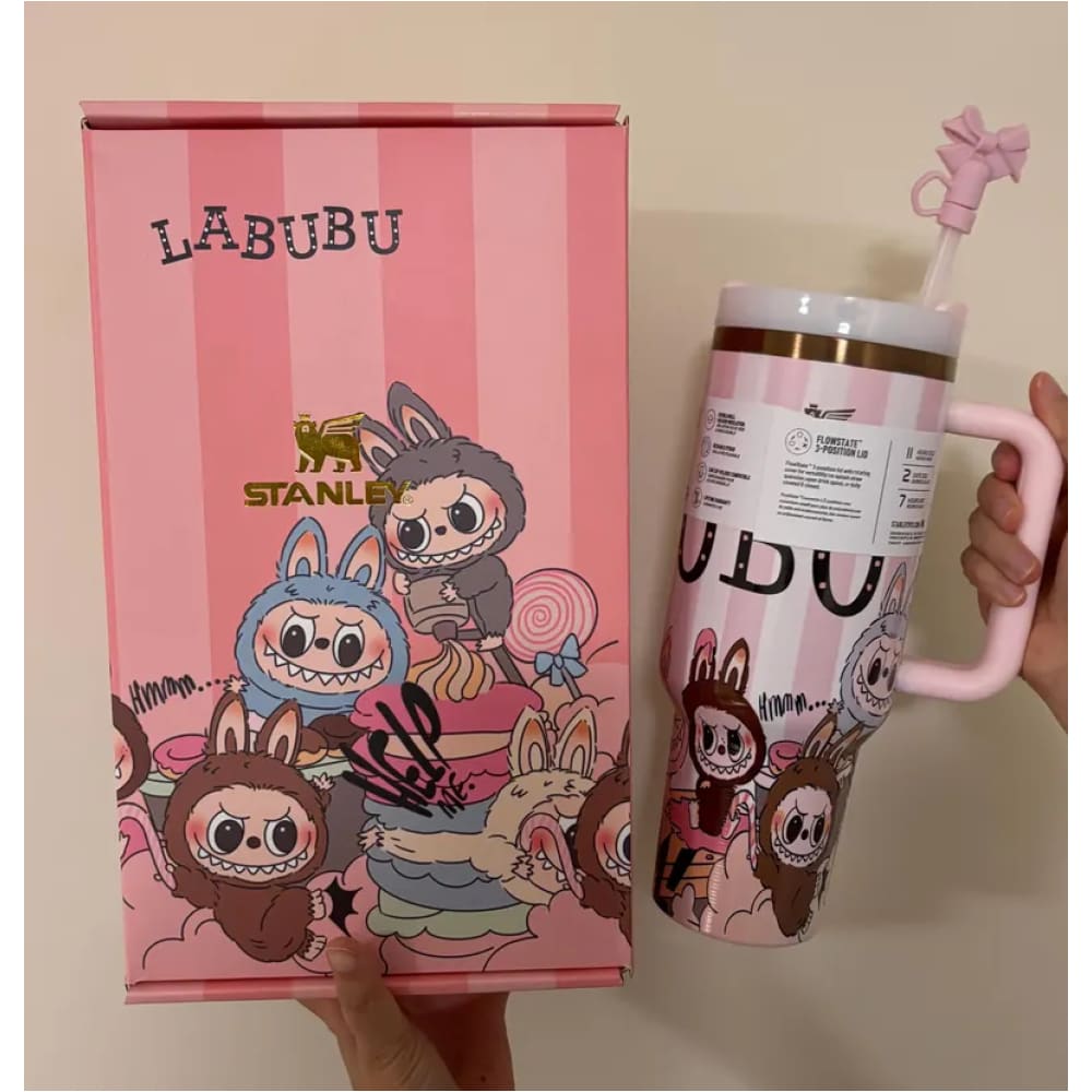 Taza coleccionable Stanley LABUBU de Acero inoxidable - 1.2 Litros (Modelo 2)