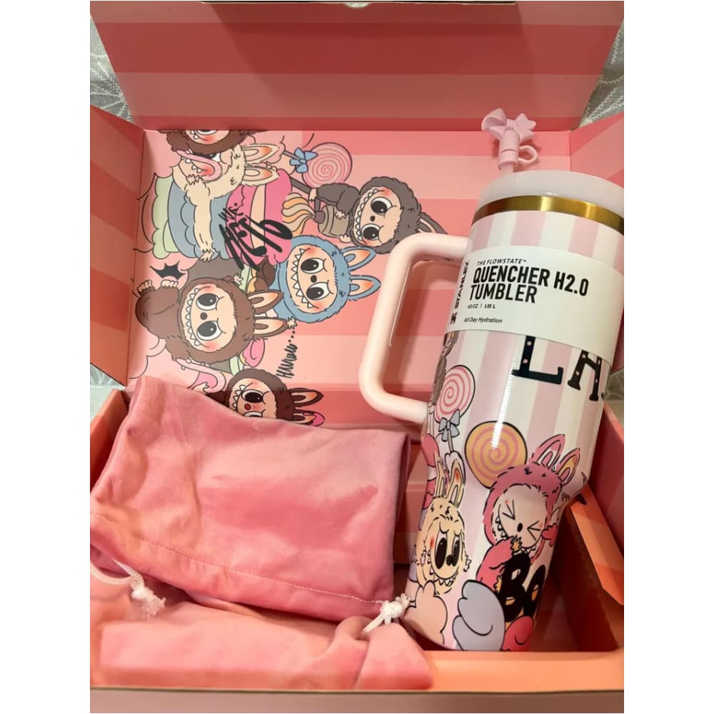 Taza coleccionable Stanley LABUBU de Acero inoxidable - 1.2 Litros (Modelo 2)