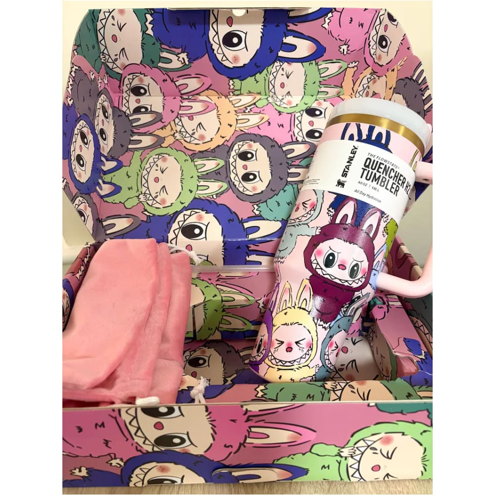 Taza coleccionable Stanley LABUBU de Acero inoxidable - 1.2 Litros (Modelo 1)