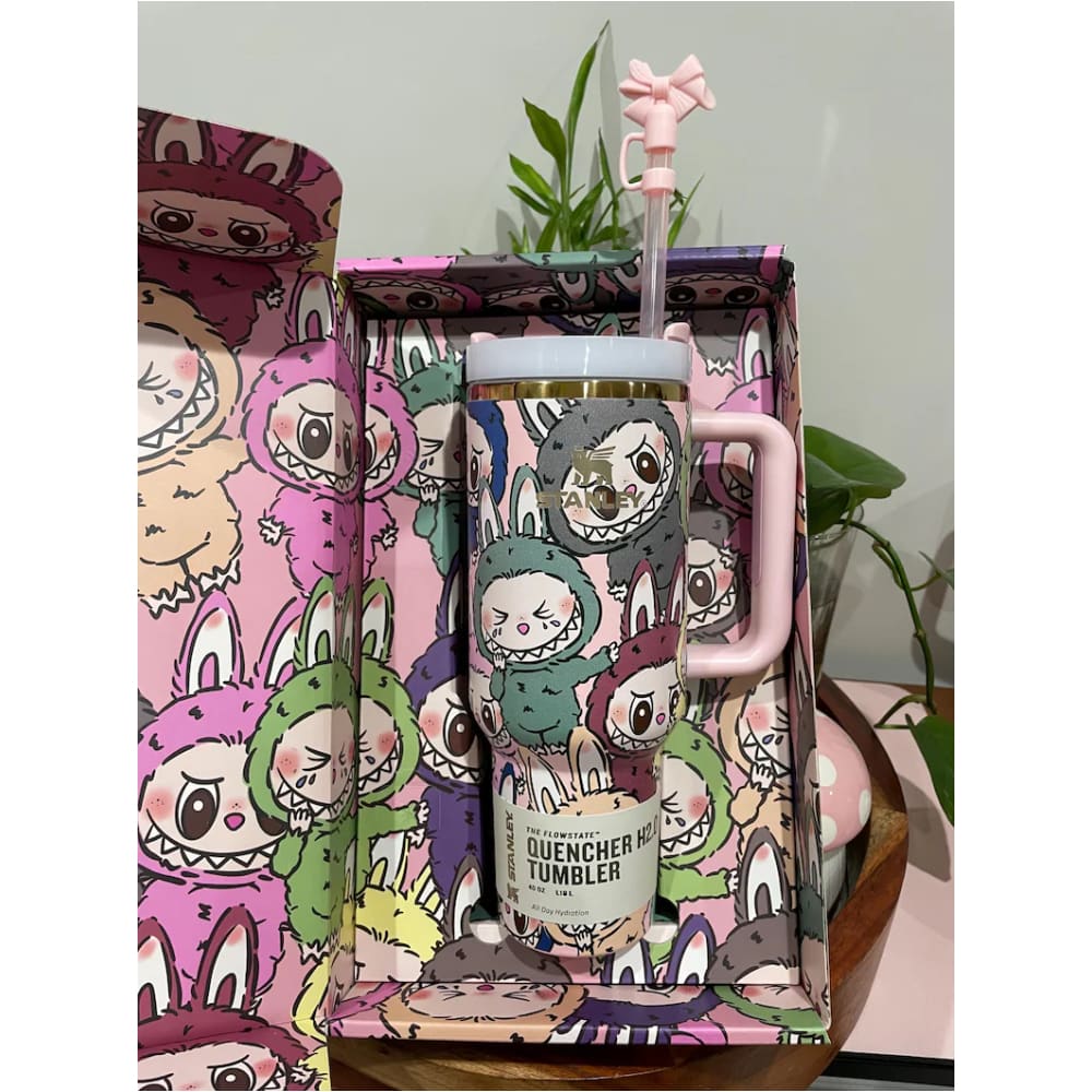 Taza coleccionable Stanley LABUBU de Acero inoxidable - 1.2 Litros (Modelo 1)